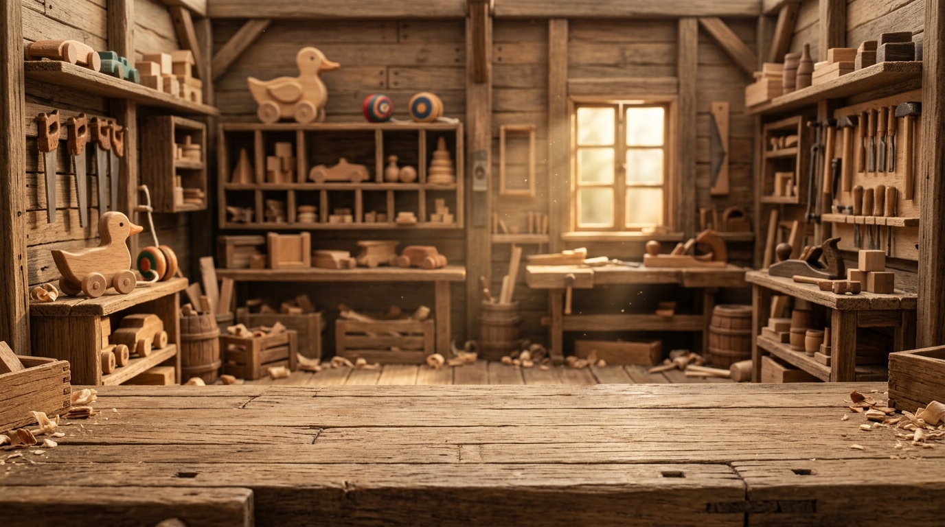 A 1930s carpenter's toy workshop in Billund